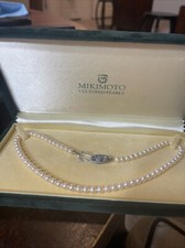 Mikimoto Pearl Necklace/5-7
