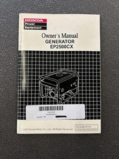 HONDA EP2500CX GENERATOR OEM