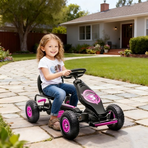 Kids pedal kart with - kids,
