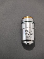 Microscope Lens PLL  25/0.4