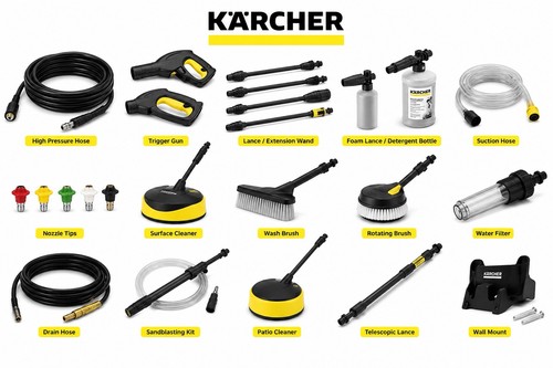 Karcher accessories - karcher, k2-k7