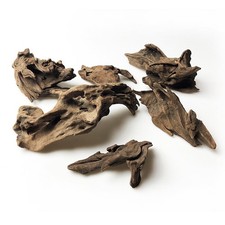 1Pc Fish Tank Natural Wood