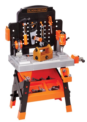 Kids workbench black decker - workbench, black+decker