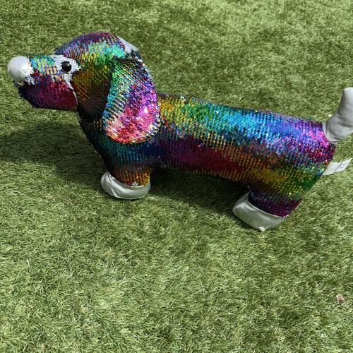 Dachshund sequin flip - dachshund,