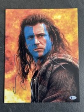 MEL GIBSON SIGNED 11x14 PHOTO