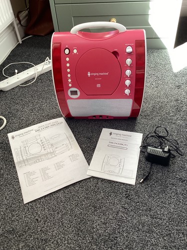 Singing machine sml343 - singing, (bk/p)
