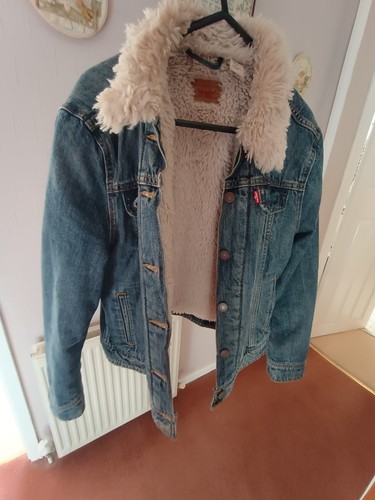 Levi sherpa blue denim - levi's,
