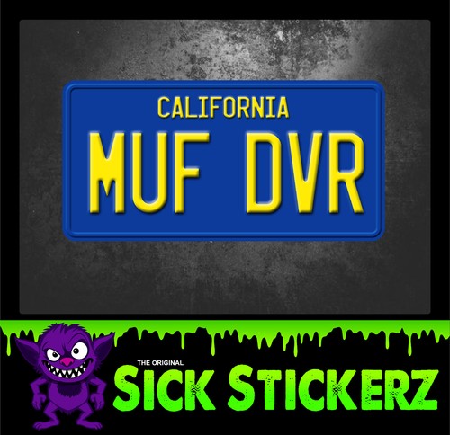 Muff diver sticker - muff, decal