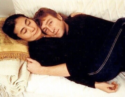 John lennon and - yoko, ono