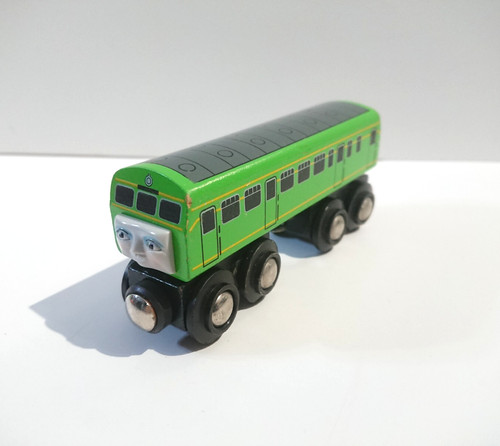 Thomas wooden railway train - thomas,