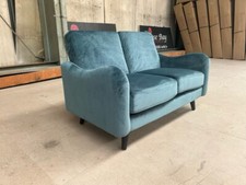 Sofa 2 Seater Velvet in Azure