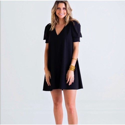 Zara women black short - women, puff