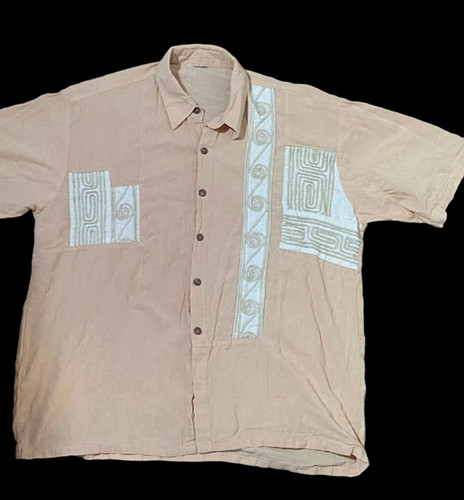 Vintage guayabera shirt 1970s - vintage,