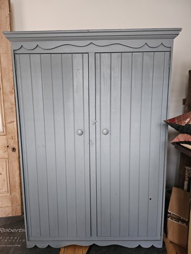Beautiful grey blue - grey, wardrobe