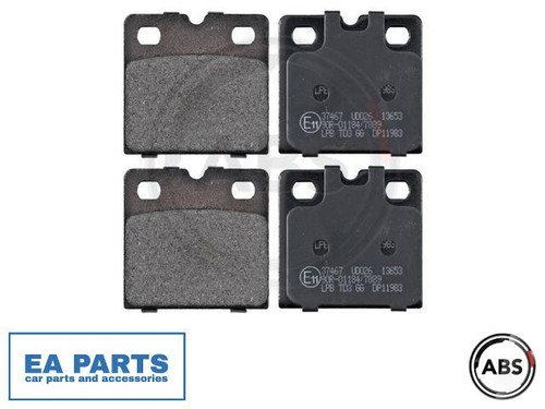 Brake pad set - set,, disc