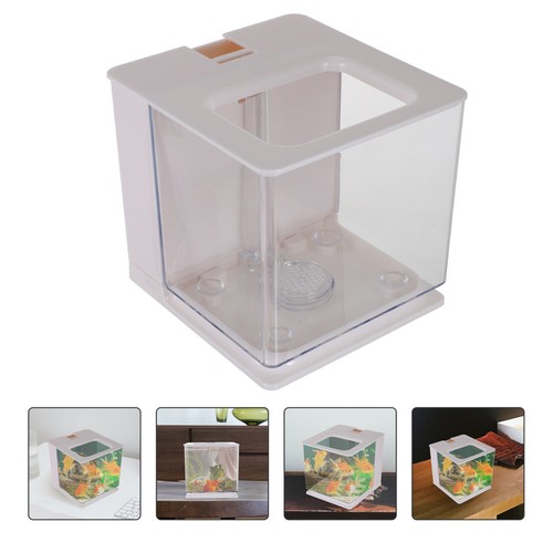 Small fish tank - fish, transparent