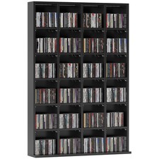HOMCOM DVD CD Media Storage