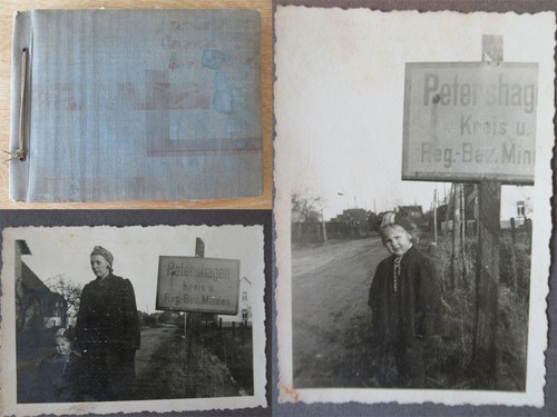 Old photo album petershagen - album,