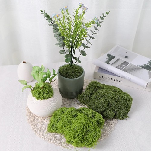 100g fake moss dark green - fake,