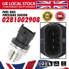 For BOSCH Fuel Rail Pressure Sensor RENAULT Master Traffic 1.9 2.2 2.5DCi DTi UK