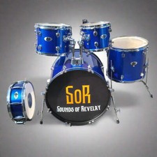 Pre-Owned Ddrum D2 5-Piece Drum Kit – Blue Shell Pack Only (No Hardware) – Minor