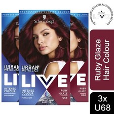 3x Schwarzkopf Live Intense