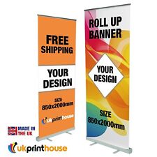 Roller Banner Display Exhibition Stand Pop/roll/pull up with your design Printed