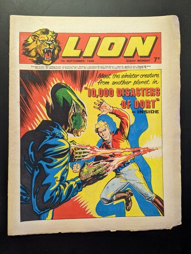 Lion comic september 7th 1968 - 7th, 1968.