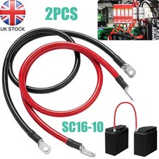 2Pcs Battery Cables  6AWG
