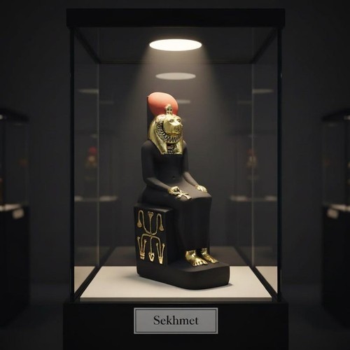 Ancient egyptian sekhmet - egyptian,