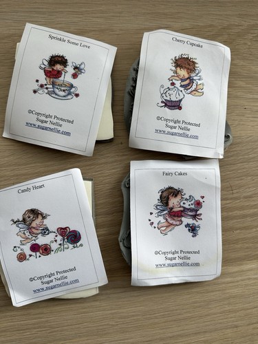 Sugar nellie fairy stamps - sugar,