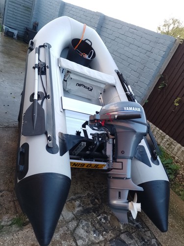 Inflatable boat with aluminium - inflatable,