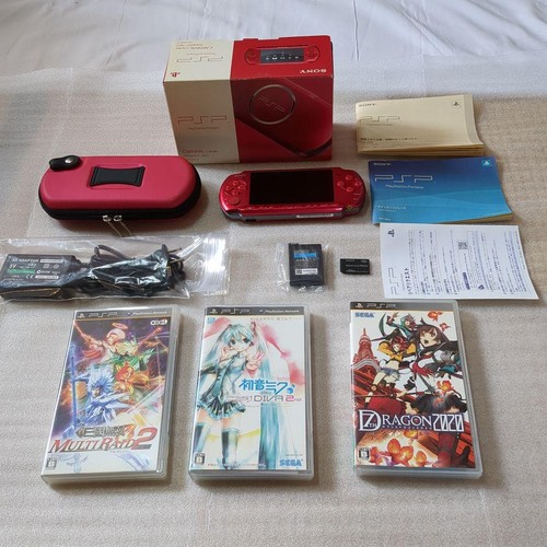 Sony psp 3000 red - sony, console