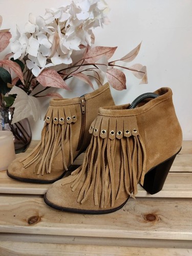 Women esdra tan - tan, suede