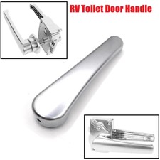 Silver Toilet Door Handle for