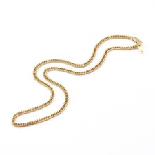 3mm Mens Stainless Steel Cuban Link Chain Necklace Diamond Cut Silver Gold UK