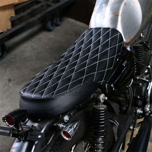 Black motorcycle cafe racer - black,