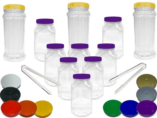 Plastic sweet jars tongs - plastic, 2