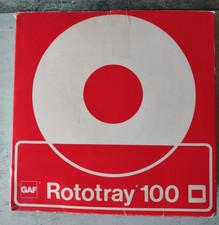 GAF ROTARY 100 35mm Black SLIDE CIRCULAR  MAGAZINE with Box and leaflet