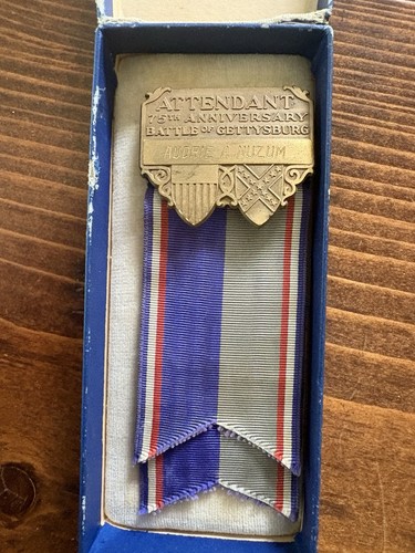 Civil war veterans medal 75th - civil,