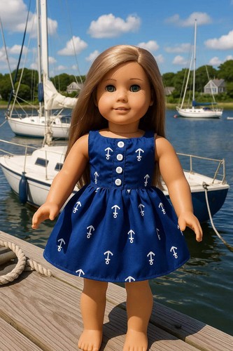 Nautical anchor dress for - nautical,