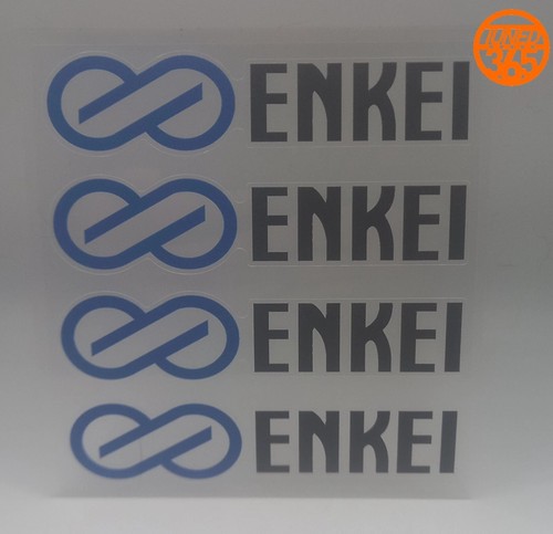 Enkei racing wheel stickers - racing,