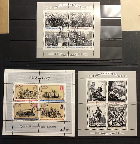 Greece three commemorative - greece,