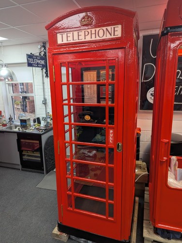 Original red telephone box - original,