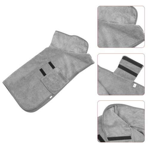 Dog dressing gown towel - ,