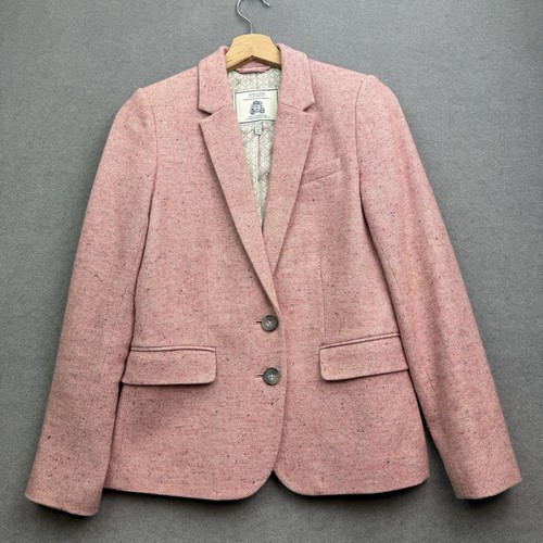 Joules tweed jacket pink - tweed, uk