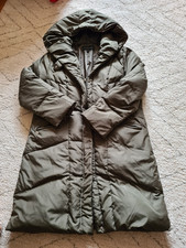 Ladies Centigrade green padded long coat ~L/16~