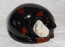Quail Ceramic Pottery Sleeping