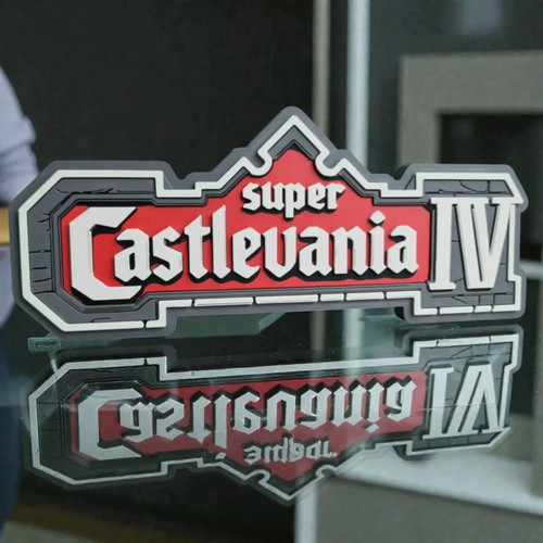 Super castlevania logo - super, 3d