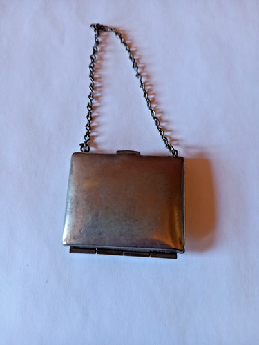 Antique vintage white metal - white,